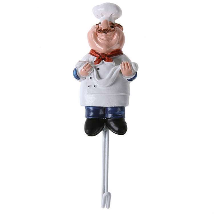 Creative Strong Hook Kitchen Bathroom Wall Glue Door Back Coat Hook(B)