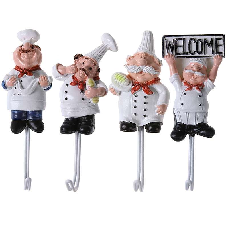 Creative Strong Hook Kitchen Bathroom Wall Glue Door Back Coat Hook(B)