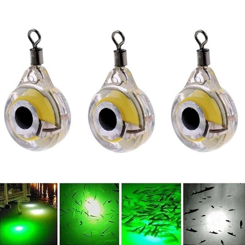 LED Lure Fish Lamp Fisheye Underwater Fish Lamp(Blue)