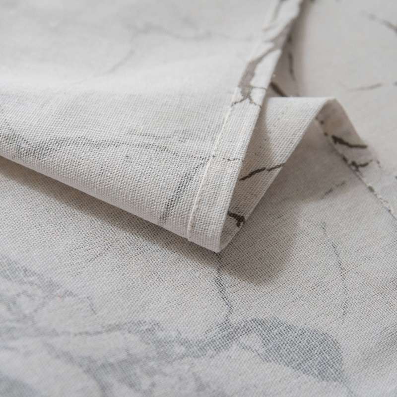 Marble Pattern Minimalist Tablecloth Cover Table Cloth Cotton Linen Dust-proof Cabinet Cloth, Size:9