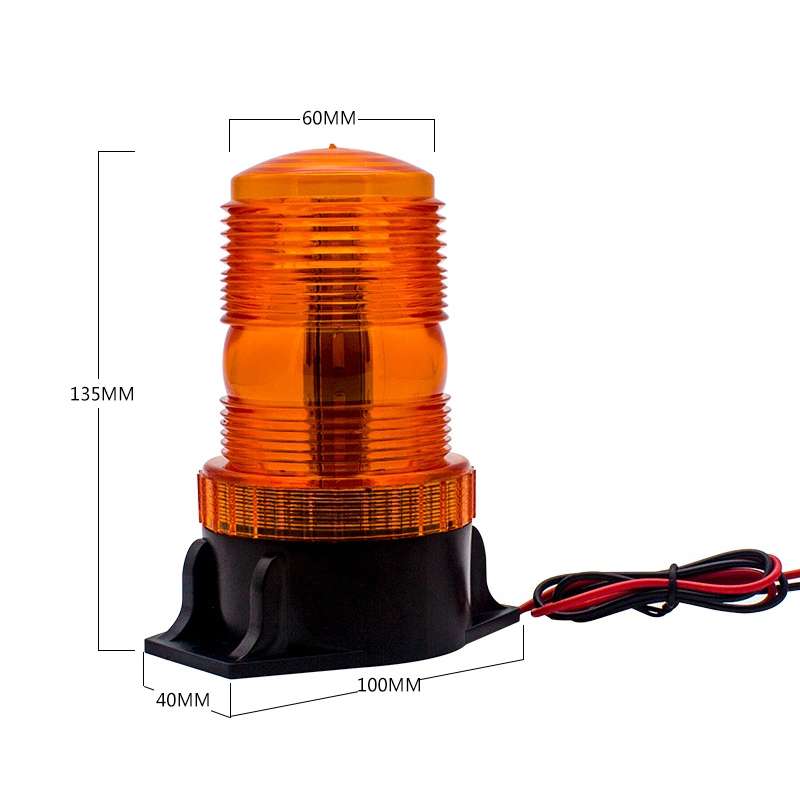 10-110V Forklift Warning Lights Strobe School Lights Traffic Construction LED Roof Engineering Vehic