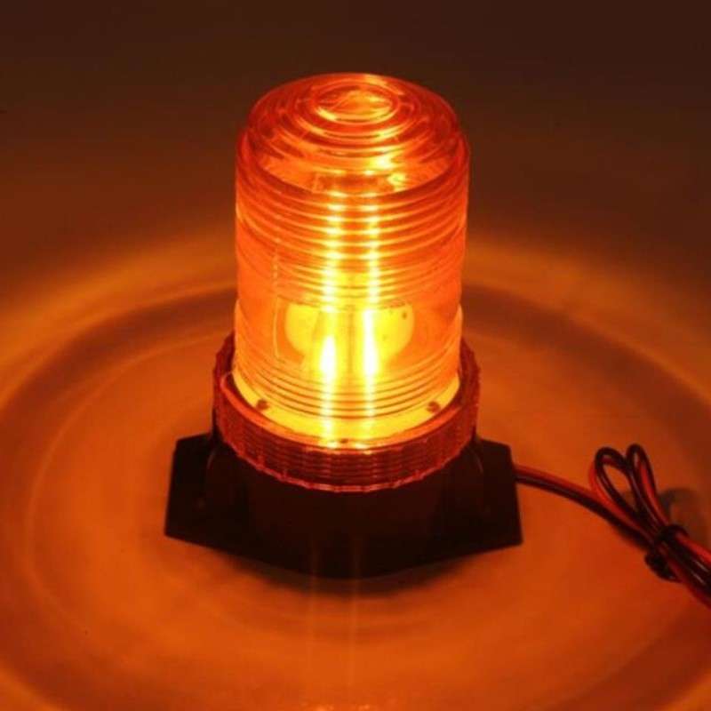 10-110V Forklift Warning Lights Strobe School Lights Traffic Construction LED Roof Engineering Vehic