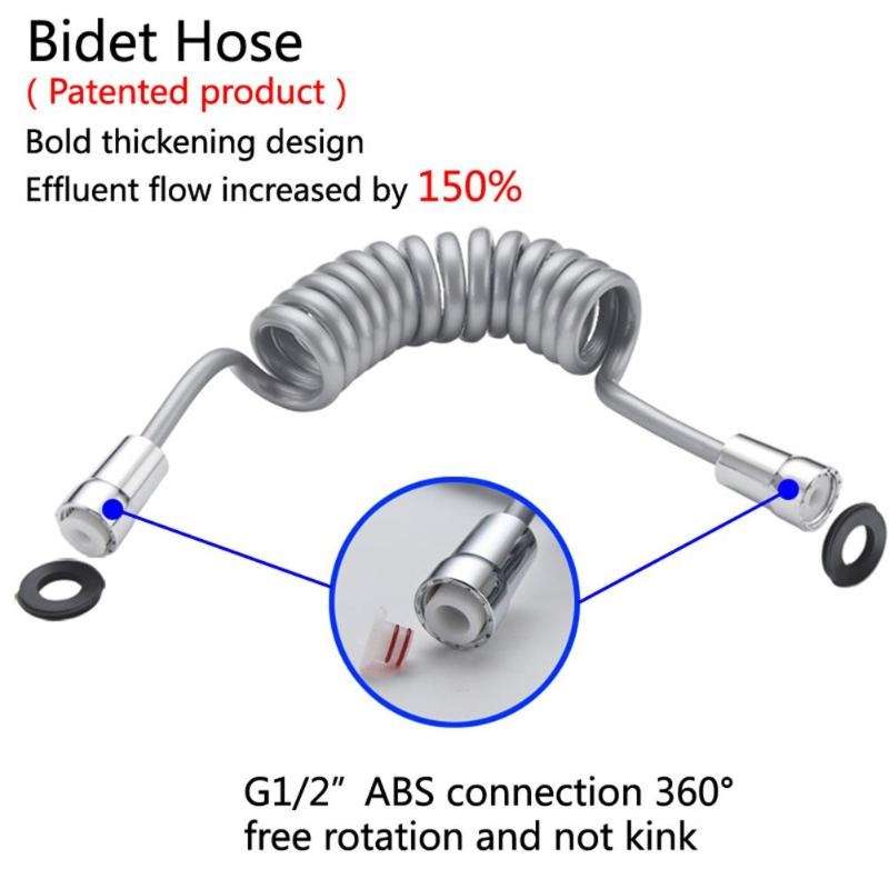 PU Plastic Plating Nozzle Spring Tube Washer Small Nozzle Hose, Style:Combination 1