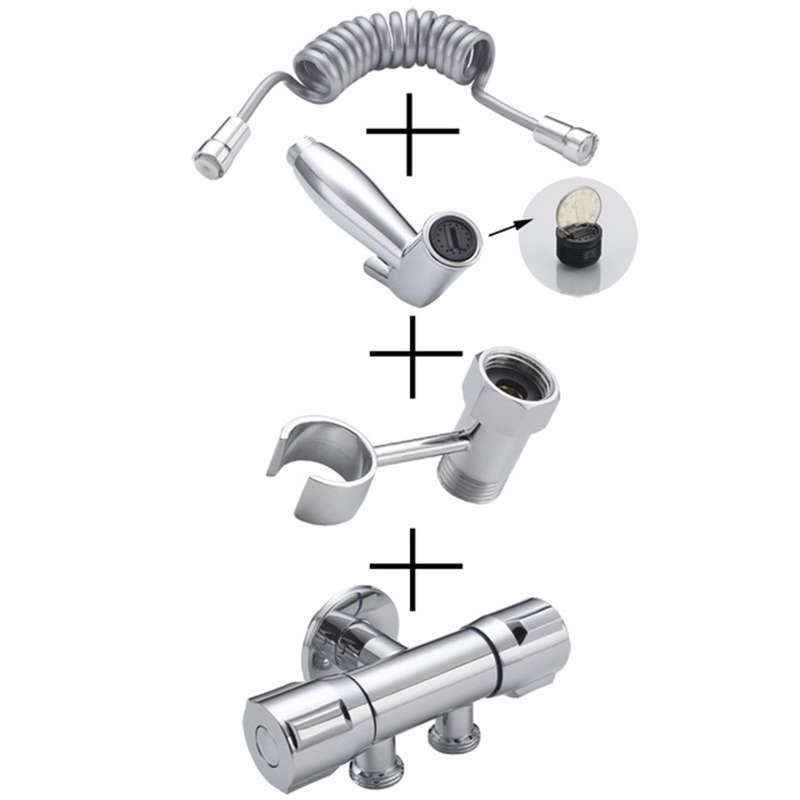 PU Plastic Plating Nozzle Spring Tube Washer Small Nozzle Hose, Style:Combination 3