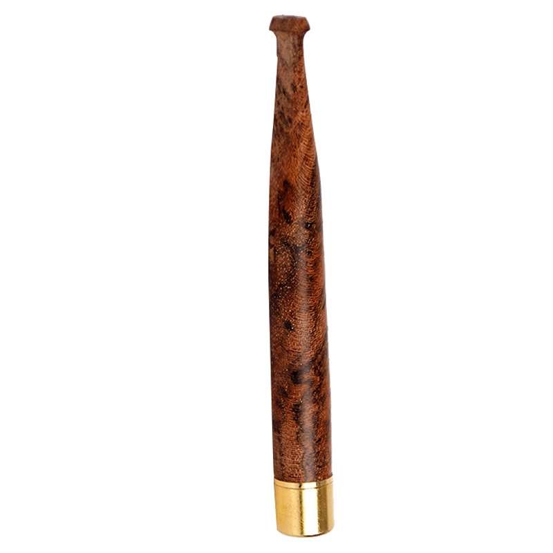 Ladies Twig Pull Rod Filter Can Wash Wood Sandalwood Long Cigarette Holder, Specifications:5 mm Fine
