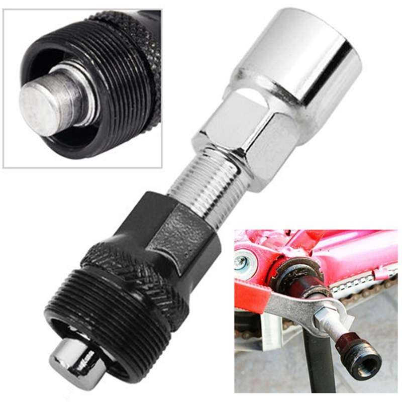 Bicycle Bottom Bracket Tool Crank Remover Crankset Removal Kit(Black)