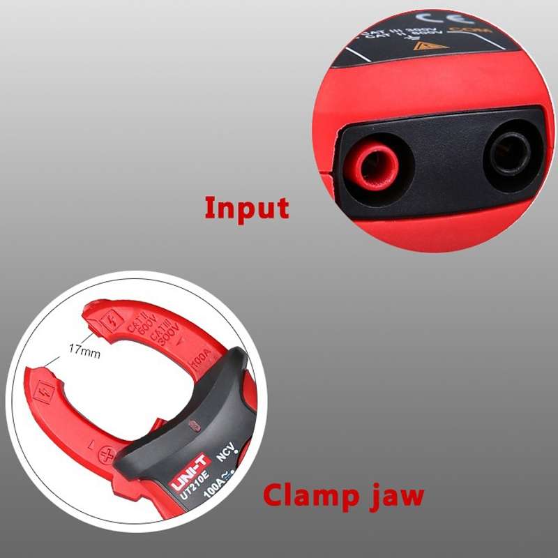 UNI-T UT210D 200A Digital Clamp Meter AC DC Voltage Detector