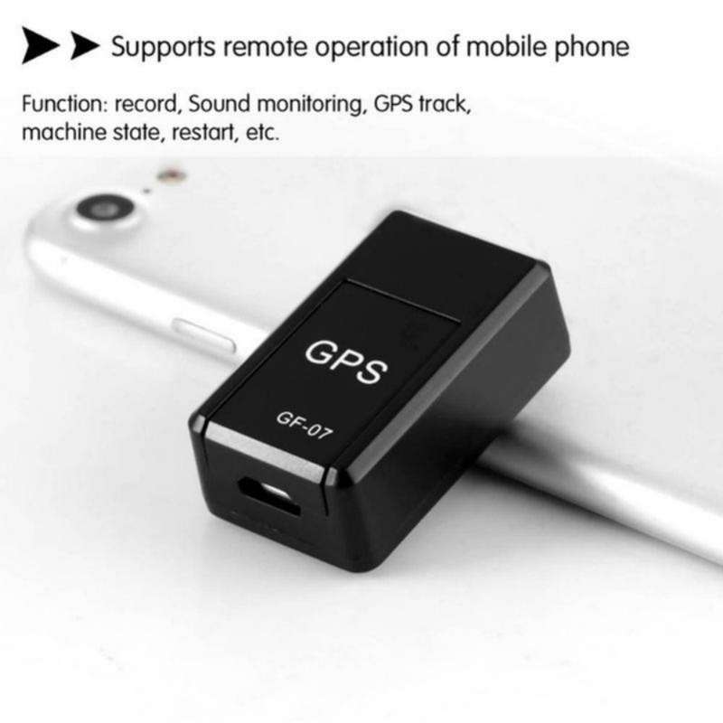 GF07 Mini GPS Tracking Strong Magnetic Locator Voice-controlled Recording Anti-lost Device Only Supp