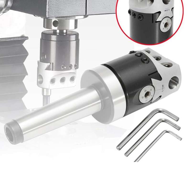 Milling Machine Drilling Machine F1 Boring Machine for Machining Center, Style:F1-2 inch50mm