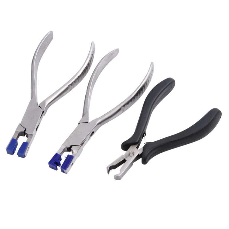 Professional Stainless Steel Eyeglasses Plier Set Rimless Disassembly Frames Optical Tools Kit For R
