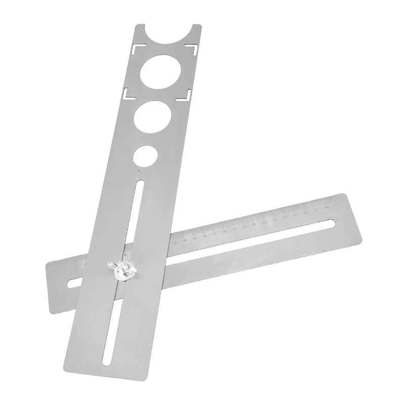 Tile Universal Hole Positioner Multifunctional Marble Perforation Measurement Adjustable Wall Floor