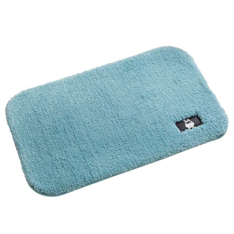 Bathroom Toilet Absorbent Bath Mat Carpet Bedroom Non-slip Foot Pad, Size:60x90cm(Gray)