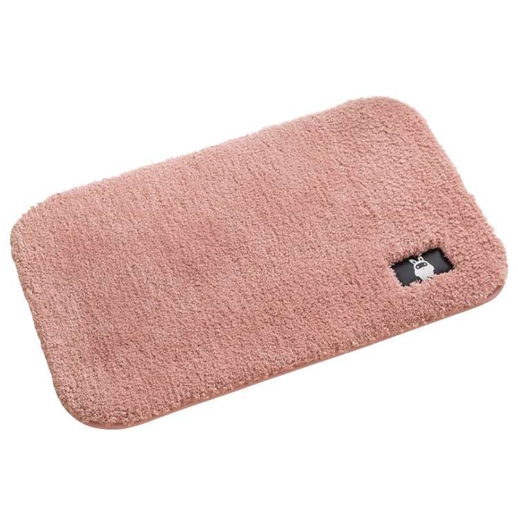 Bathroom Toilet Absorbent Bath Mat Carpet Bedroom Non-slip Foot Pad, Size:60x90cm(Gray)