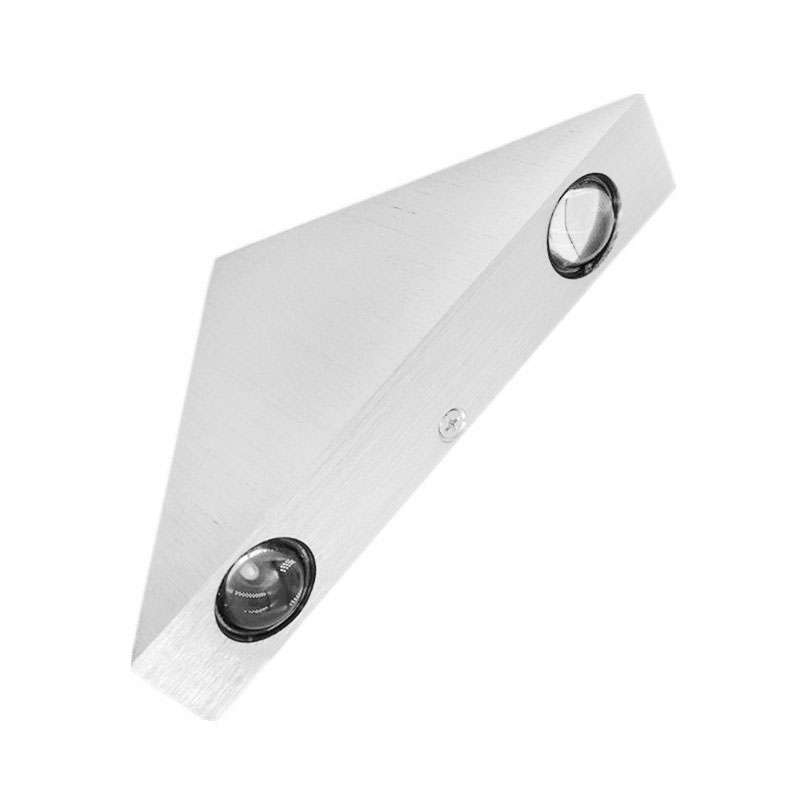 9W LED Triangle Wall Light Interior Corridor Aisle Lights(Blue Light)