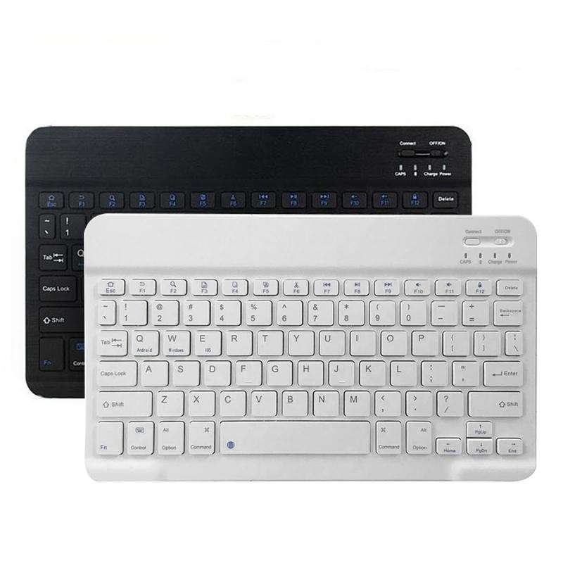 YS-001 9.7-10.1 Inch Tablets Phones Universal Mini Wireless Bluetooth Keyboard, Style:with Bluetooth