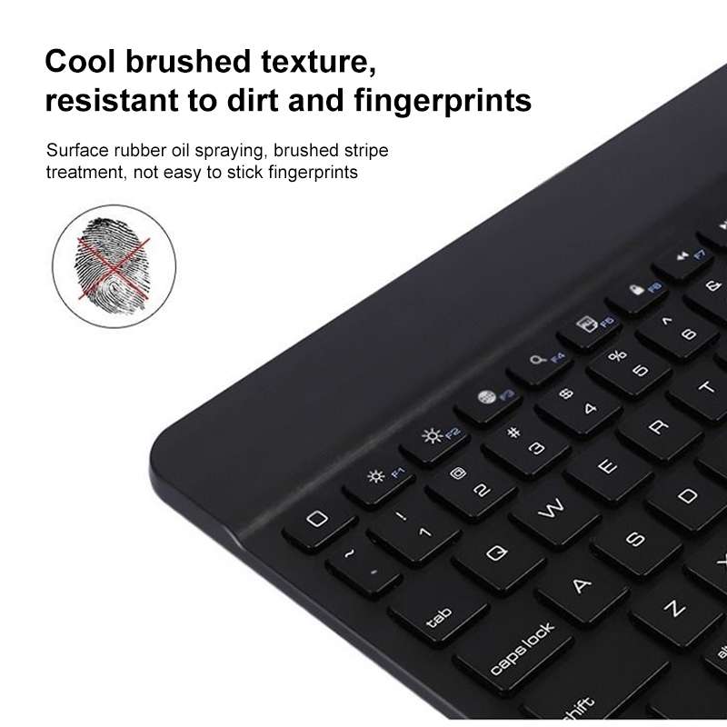 YS-001 9.7-10.1 Inch Tablets Phones Universal Mini Wireless Bluetooth Keyboard, Style:with Bluetooth