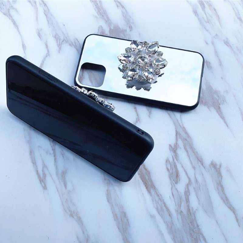 2 PCS Lazy Man Live Shooting Mobile Phone Rotating Ring Buckle Holder, Style:Big Diamond