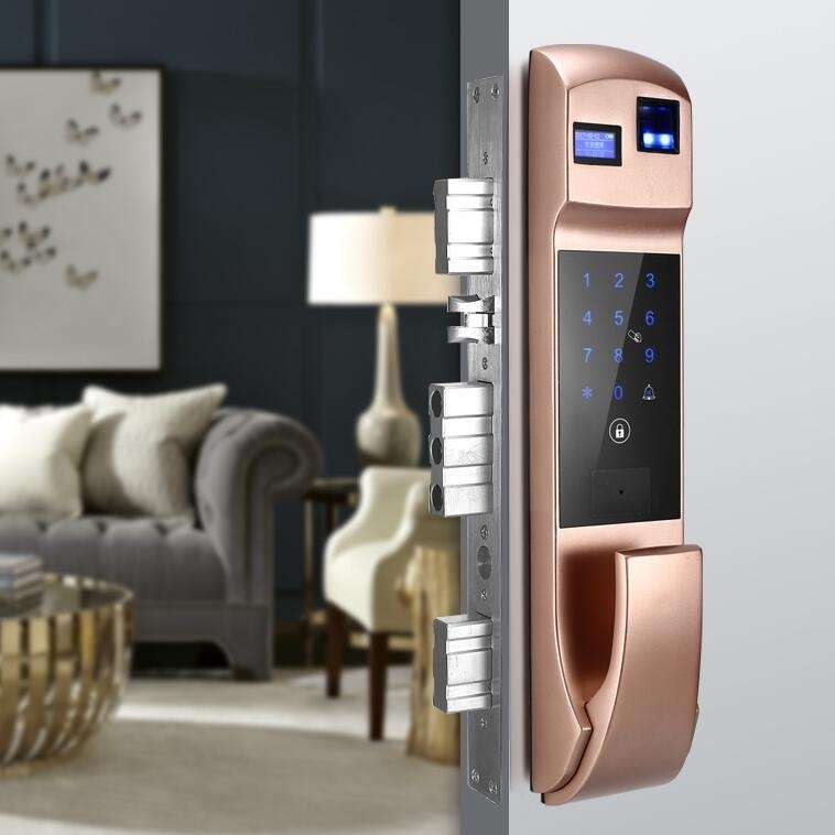 Fully Automatic Fingerprint Password Lock Intelligent Anti-theft Home Electronic Credit Card Automat