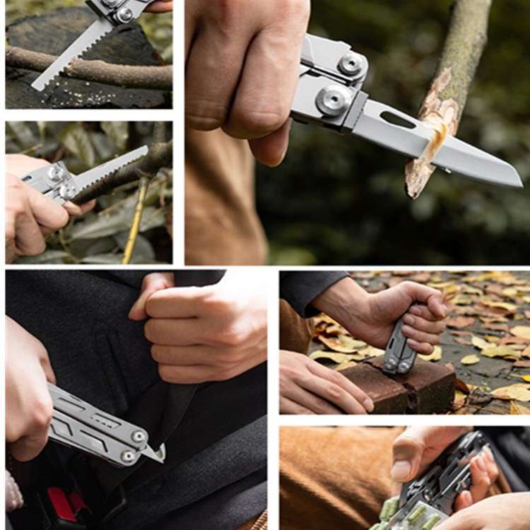 14 in 1 Multifunctional Pliers Folding Combination EDC Gadget Camping Survival Equipment Universal T