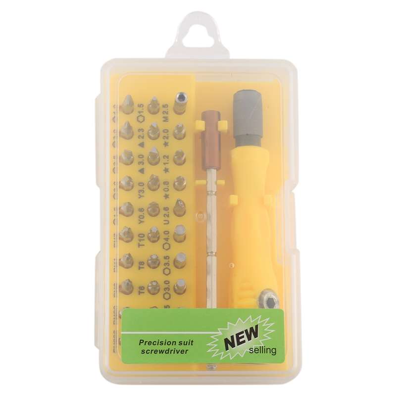 32-in-1 CRV Steel Mobile Phone Disassembly Repair Tool Multi-function Combination Screwdriver Set(Gr