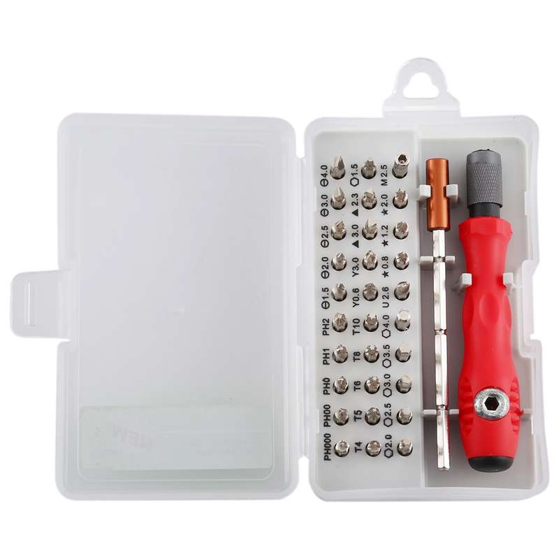 32-in-1 CRV Steel Mobile Phone Disassembly Repair Tool Multi-function Combination Screwdriver Set(Gr