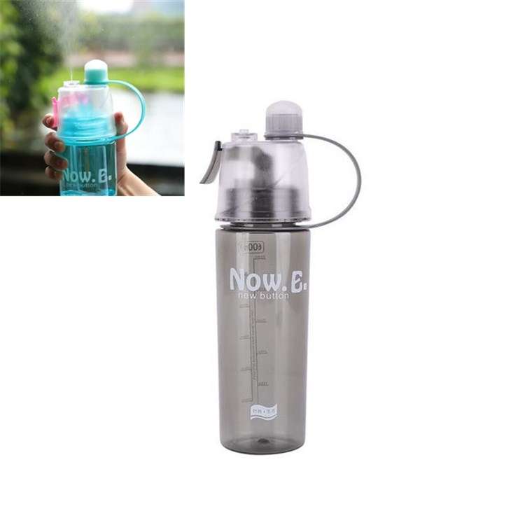 Creative Spray Water Bottle Sports Bottle Portable With Lid Summer Hydration Beauty Plastic Cup, Siz