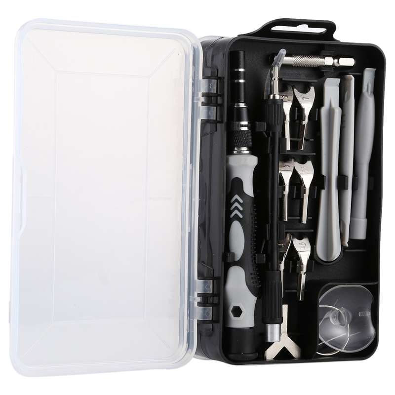 135 in 1 DIY Mobile Phone Disassembly Tool Clock Repair Multi-function Tool Screwdriver Set(Black Gr