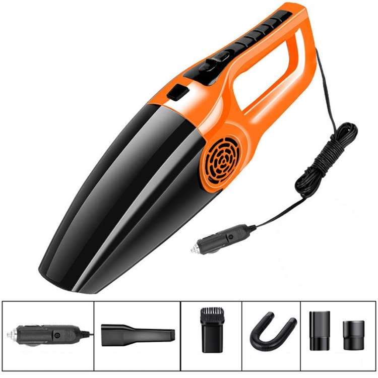 Car Vacuum Cleaner High Power 120W Home Car Dual-use Vacuum Cleaner Powerful Dry and Wet Wired Model