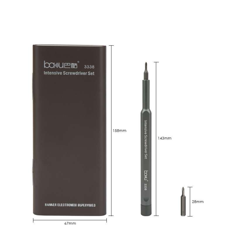 Baku BA-3338 24 In 1 Multifunctional Screwdriver Set Mobile Computer Repair Tool