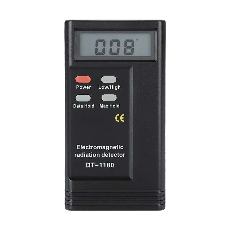 DT-1180 Electromagnetic Radiation Detector Measuring Range 50-1999V/M Electromagnetic Wave Radiation