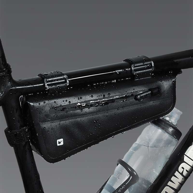 Rhinowalk Bicycle Front Beam Triangle Bag TPU Waterproof Mountain Road Bike Long-distance Riding Sad