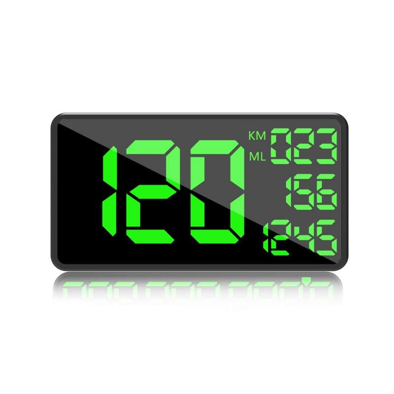 C1090 6.2 inch HUD Car Head-up Display GPS Car Universal Mileage Speed Meter Speeding Alarm / GPS Sa