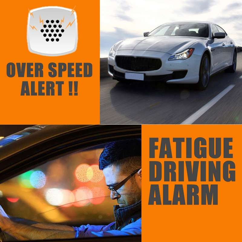 C1090 6.2 inch HUD Car Head-up Display GPS Car Universal Mileage Speed Meter Speeding Alarm / GPS Sa