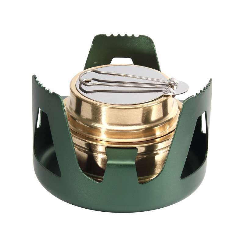Outdoor Camping Alcohol Stove Vaporized Liquid Alcohol Atove Mini Alcohol Stove Portable Creative Al