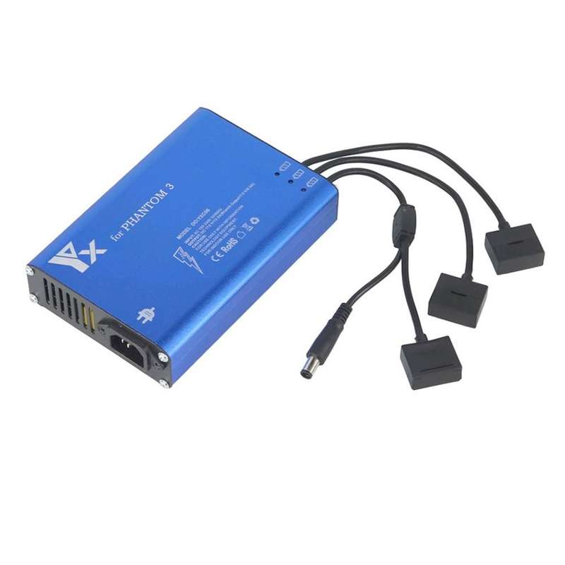 4 in 1 Parallel Power Hub Intelligent Battery Controller Charger for DJI Phantom 3 Standard SE FPV D