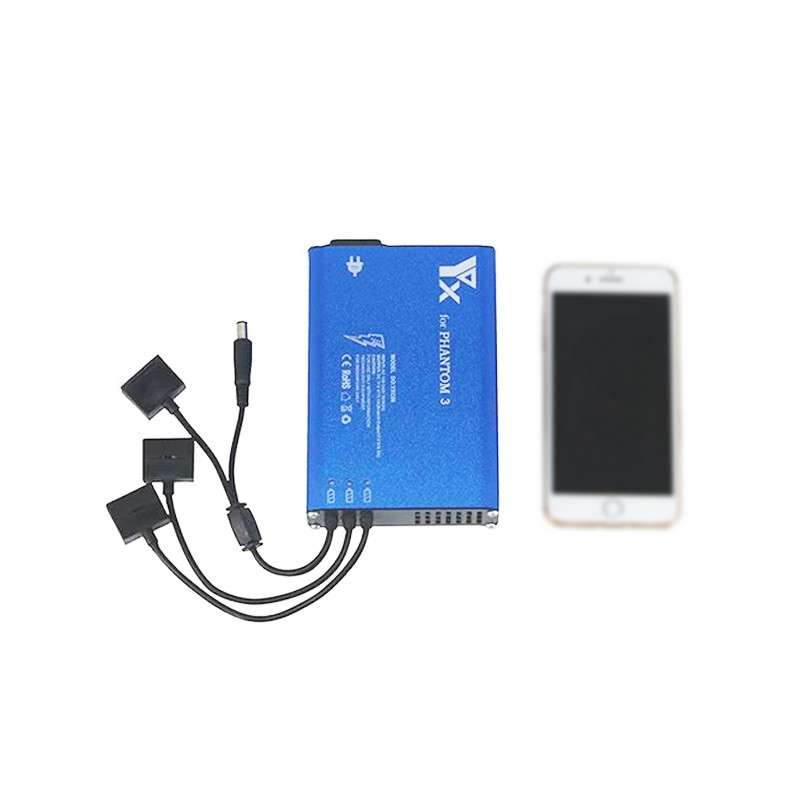 4 in 1 Parallel Power Hub Intelligent Battery Controller Charger for DJI Phantom 3 Standard SE FPV D