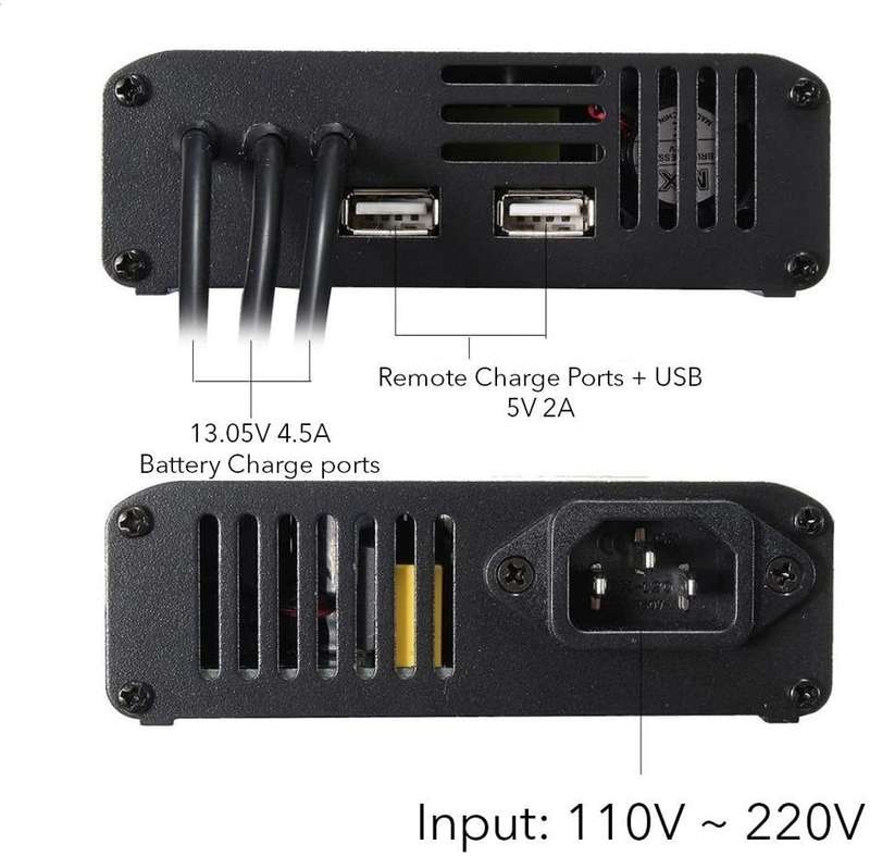 4 in 1 Parallel Power Hub Intelligent Battery Controller Charger for DJI Phantom 3 Standard SE FPV D