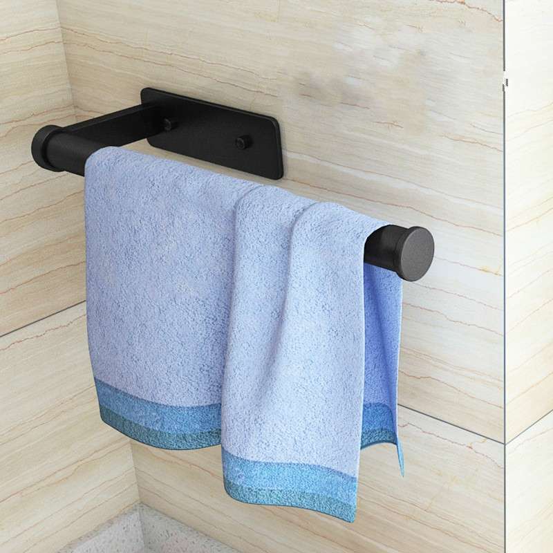 Kitchen Paper Towel Rack Lazy Rag Rack Wall Mount Bracket Roll Paper Holder