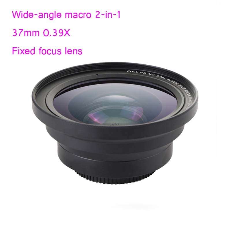 72mm 2 in 1 0.39X Wide Angle Lens + Macro Lens