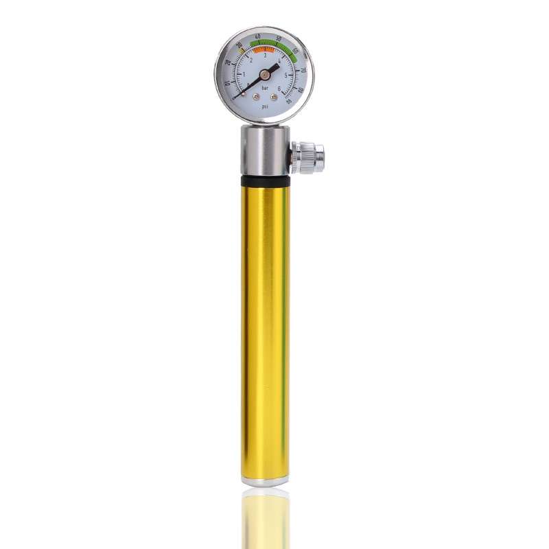 Bicycle Manual Mini Air Pump Bicycle Universal Air Pump Bicycle Outdoor Riding Portable Air Pump(Red