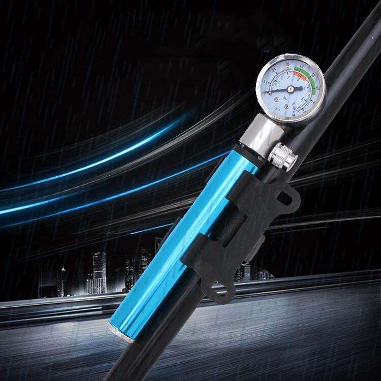 Bicycle Manual Mini Air Pump Bicycle Universal Air Pump Bicycle Outdoor Riding Portable Air Pump(Red