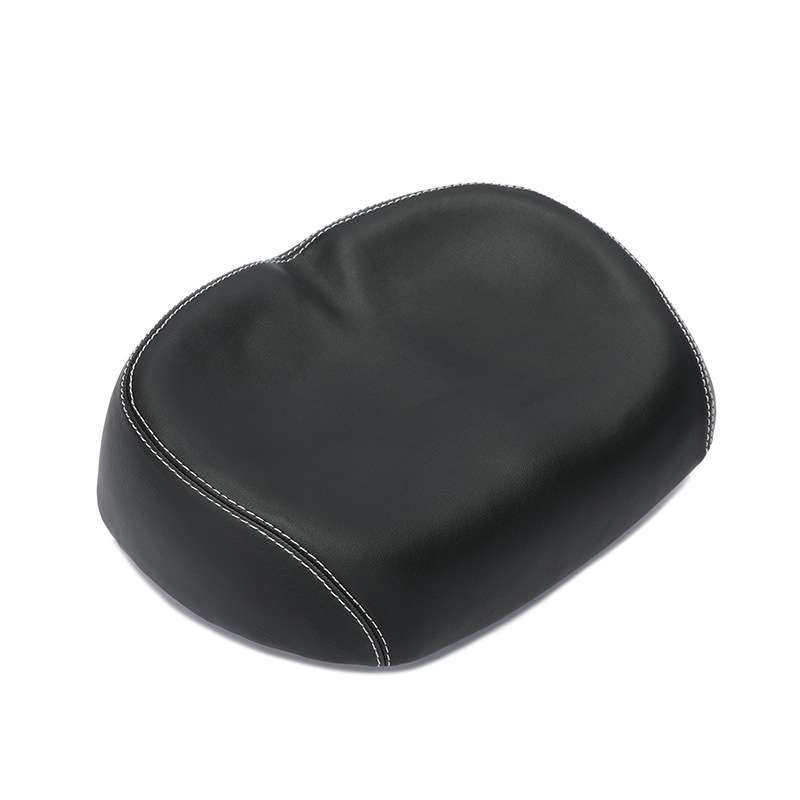 Bicycle Seat Mountain Bike Seat Cushion Shock Absorption no Nose Saddle Riding Equipment(Blue)