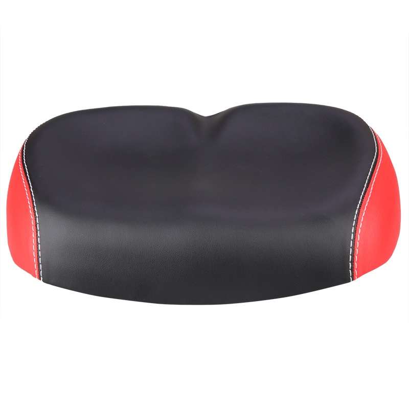 Bicycle Seat Mountain Bike Seat Cushion Shock Absorption no Nose Saddle Riding Equipment(Blue)