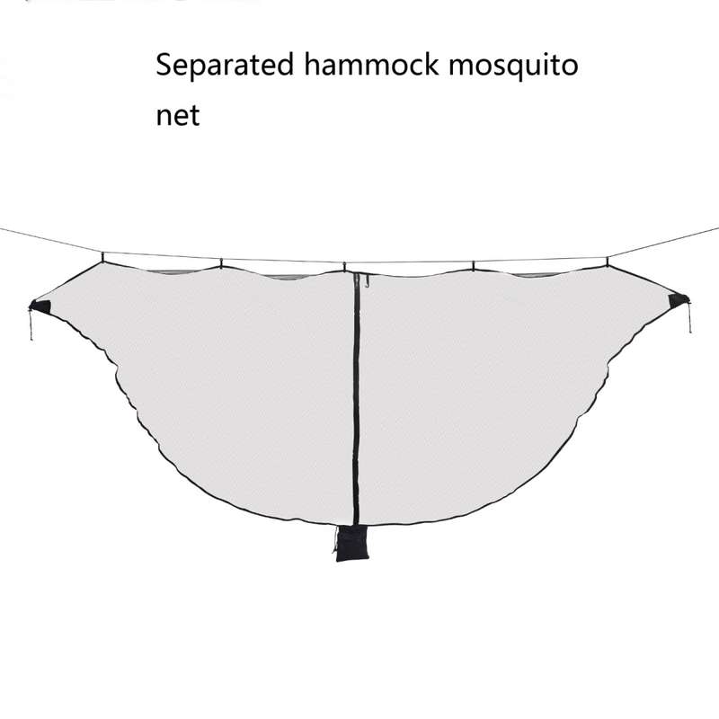 Separate Hammock Mosquito Net Outdoor Hammock Mosquito Cover And Not Include Hammock(Gray)