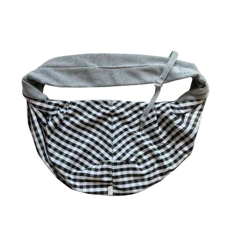 Pet Outing Carrier Bag Cotton Messenger Shoulder Bag, Colour: Khaki