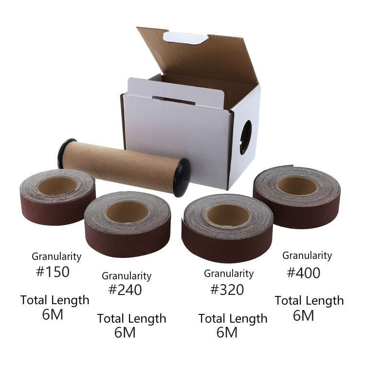 Drawable Emery Cloth Rolls Soft Emery Cloth Rolls Metal Glass Woodworking Sanding Paper