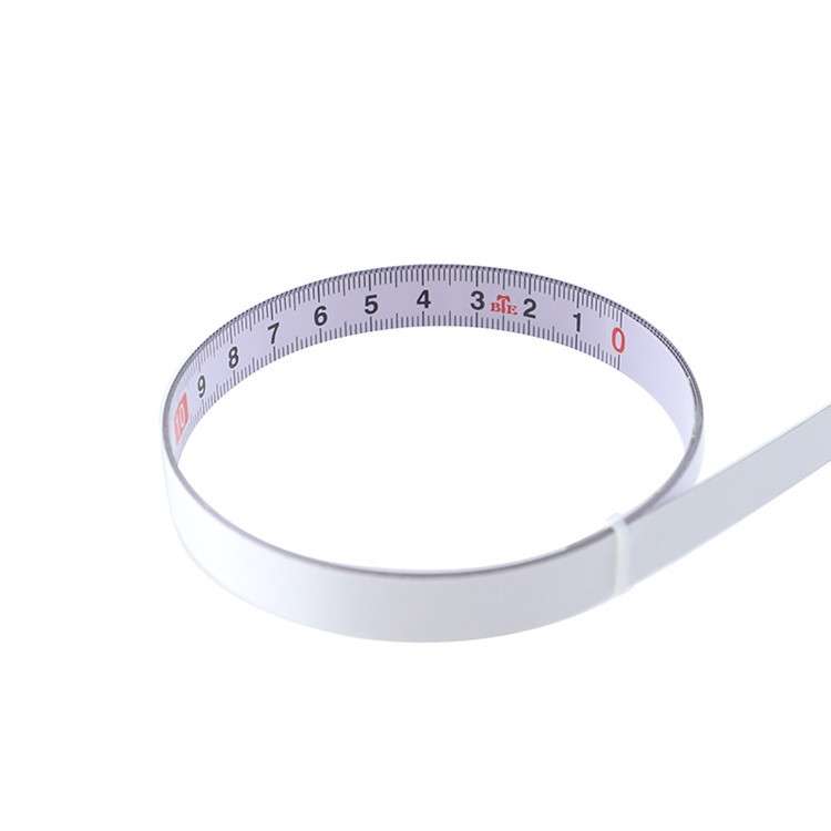 2m Sticky Scale Steel Ruler with Glue Scale Tape Measure Self-adhesive Ruler, Specification:Positive