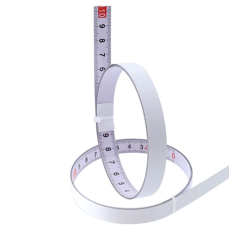4m Sticky Scale Steel Ruler with Glue Scale Tape Measure Self-adhesive Ruler, Specification:Positive