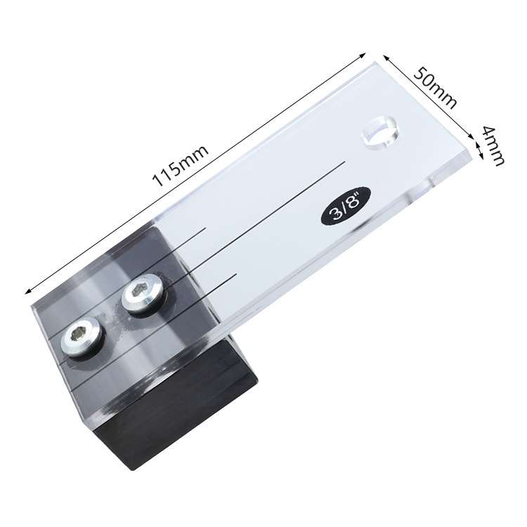 4 PCS / Set Woodworking Hole Locator Woodworking Special Hole Set Fixture Small Vertical Drilling Ho