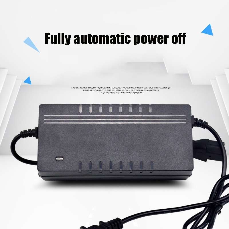 24V 5A Lithium Battery Car Electromobile Sprayer Lawn Mower Lighting Battery Charger, US Plug